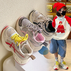 批发儿童<b class='q'>运动鞋</b>2026年春季爆款网面透气女宝宝休闲鞋时尚软底男童单鞋