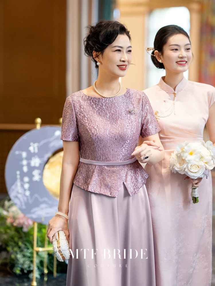 영 안녕하세요. 엄마 결혼 연회 예복 치마 안녕하세요. 시어머니 고급 빛 럭셔리 품격 고급 센스 대기 슬림해 보이는