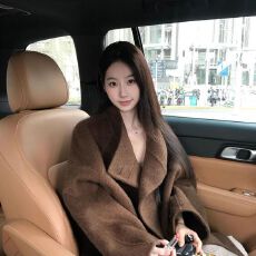 摩卡棕毛呢外套女小个子2026秋冬季新款高级感美拉德加厚呢子大衣