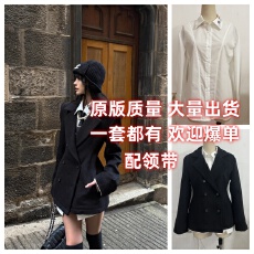 批发双十二立减12%12/8 00:00 韩好甜WARDEN EDGE 黑色西装外套