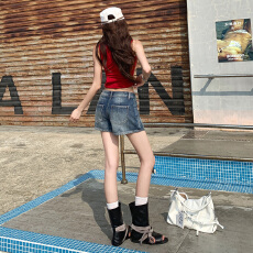 批发实拍美式辣妹｜巨显腿长A字防走光裤裙女2026显瘦显高挑百搭短裤