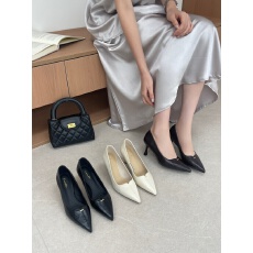 批发温柔风尖头浅口高跟鞋女2026春季新款网红优雅百搭细跟单鞋通勤鞋