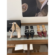 批发后空一字带水钻高跟鞋凉鞋尖头细跟高跟凉鞋女水钻2026年<b class='q'>夏</b>季新款