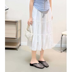 2026春款水钻包头拖鞋女外穿镂空透气一脚蹬平底拖鞋