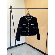 批发羽绒服 小香风撞色灯芯绒外套女2025新款<b class='q'>秋</b>冬气质高级感洋气上衣