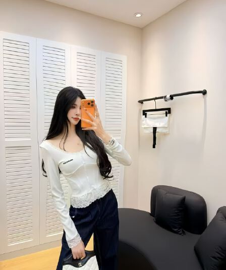 an 새로운 레이스 조각 캐미솔 맞춤 원단 여성 순수한 욕망 핫걸 한 여성 단체 맨위