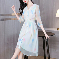 批发真丝<b class='q'>桑蚕丝</b><b class='q'>连衣裙</b>女轻奢高级感2026夏季新款仙女裙子气质超仙长裙