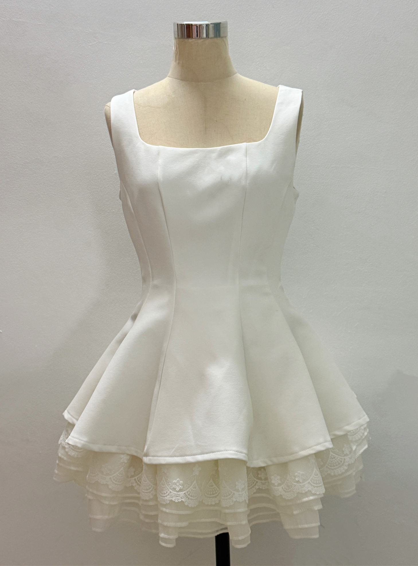 자오 이슬 생각하기 같은 단락 레이스 자수 천 금빛 바람 프랑스식 우아함 허리 수축 공주 드레스 여름 퍼프 슬립 드레스