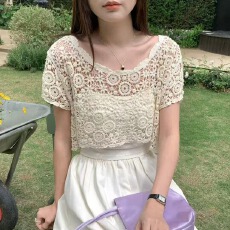 批发2026新款蕾丝防晒披肩斗篷配裙子旗袍披风网红外搭开衫女士短外套