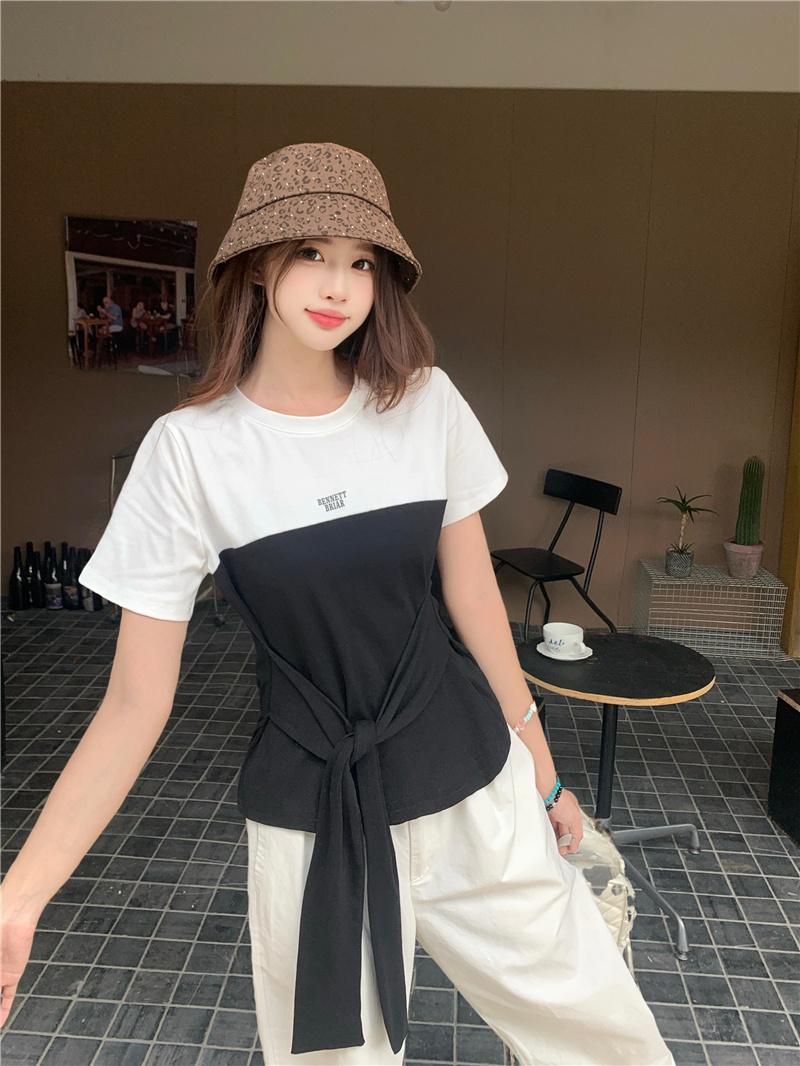 FA23487# 时尚大码女假...