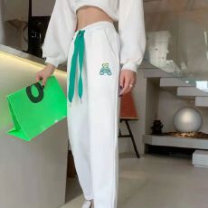 批发韩国东大门秋季新款<b class='q'>运动裤</b>宽松舒适女裤九分休闲<b class='q'>哈伦</b>裤卫裤防晒裤