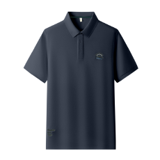 批发男士纯棉夏季新款休闲宽松保罗衫纯色百搭体恤透气商务POLO衫短袖