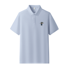 批发男士纯棉夏季新款休闲宽松保罗衫纯色百搭体恤透气商务POLO衫短袖