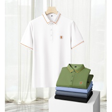 批发男士纯棉夏季新款休闲宽松保罗衫纯色百搭体恤透气商务POLO衫短袖