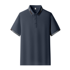 批发男士纯棉夏季新款休闲宽松保罗衫纯色百搭体恤透气商务POLO衫短袖