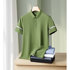 批发男士纯棉夏季新款休闲宽松保罗衫纯色百搭体恤透气商务POLO衫短袖