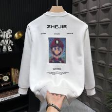 批发印花秋冬长袖卫衣男士春秋季韩版新款圆领宽松上衣chic<b class='q'>港风</b>潮流