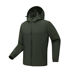 批发秋冬新款高品质单层软壳衣男女同款户外运动防水防风登山服外套