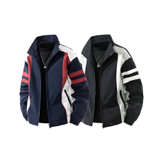 批发跨境<b class='q'>男士</b>防水<b class='q'>夹克</b>春秋冬休闲宽松情侣立领工装防泼水潮流时尚<b class='q'>外套</b>