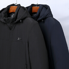 跨境2025新款冬季中年男加绒加厚棉衣男士棉服爸爸商务棉衣外套