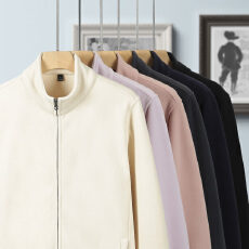 批发新款秋冬保暖抓绒衣男冲锋衣内胆加绒加厚卫衣夹克双面摇粒绒外套