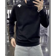 批发新款男士长袖t恤秋季打底衫长袖纯棉秋季港风印花宽松<b class='q'>潮</b>流上衣