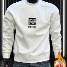 批发印花秋<b class='q'>冬</b>卫衣男士春秋<b class='q'>冬</b>韩版新款圆领宽松l加绒上衣港风潮流长袖