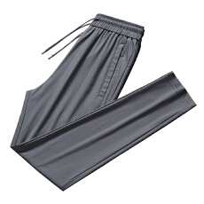 批发主推款跨境真冰丝运动短裤男夏季薄款男士休闲裤宽松大码速干长裤