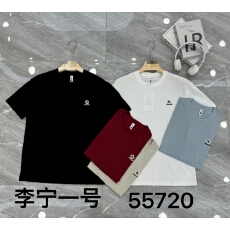 跨境实体高品质纯棉新款男士夏季圆领T恤潮牌阔版短袖t量大可订做