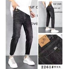 实体店高品质男士春夏秋牛仔裤潮流百搭直筒裤宽松休闲透气长裤