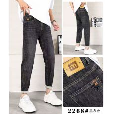 批发实拍高品质新款春<b class='q'>夏</b>薄款男士潮流百搭柔软弹力休闲牛仔直筒长裤