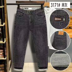 批发实拍高品质新款春<b class='q'>夏</b>薄款男士潮流百搭柔软弹力休闲牛仔直筒长裤