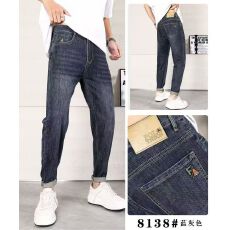 批发实拍高品质新款春<b class='q'>夏</b>薄款男士潮流百搭柔软弹力休闲牛仔直筒长裤