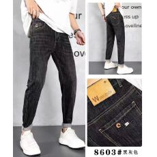 批发实拍高品质新款春<b class='q'>夏</b>薄款男士潮流百搭柔软弹力休闲牛仔直筒长裤