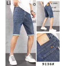 批发实拍高品质新款春<b class='q'>夏</b>薄款男士潮流百搭柔软弹力休闲牛仔直筒短裤