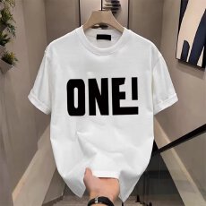 批发新款男士美式短袖t恤潮流百搭街头ins港风设计感小众宽松圆领上衣