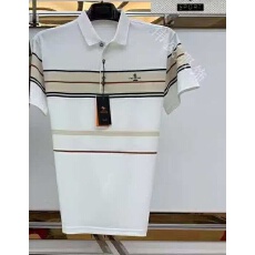 批发跨境实体爸爸POLO衫短袖夏季韩版t衫潮流<b class='q'>时尚</b>半袖翻领男装T恤上衣