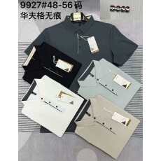 批发实体店跨境高品质<b class='q'>男士</b>华夫格无痕夏季薄款休闲短袖<b class='q'>T</b><b class='q'>恤</b><b class='q'>翻领</b>POLO衫