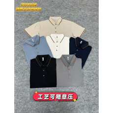 批发跨境实体爸爸POLO衫短袖夏季韩版t衫潮流时尚半袖翻领男装T恤上衣