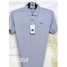 批发跨境实体爸爸POLO衫短袖夏季韩版t衫潮流<b class='q'>时尚</b>半袖翻领男装T恤上衣