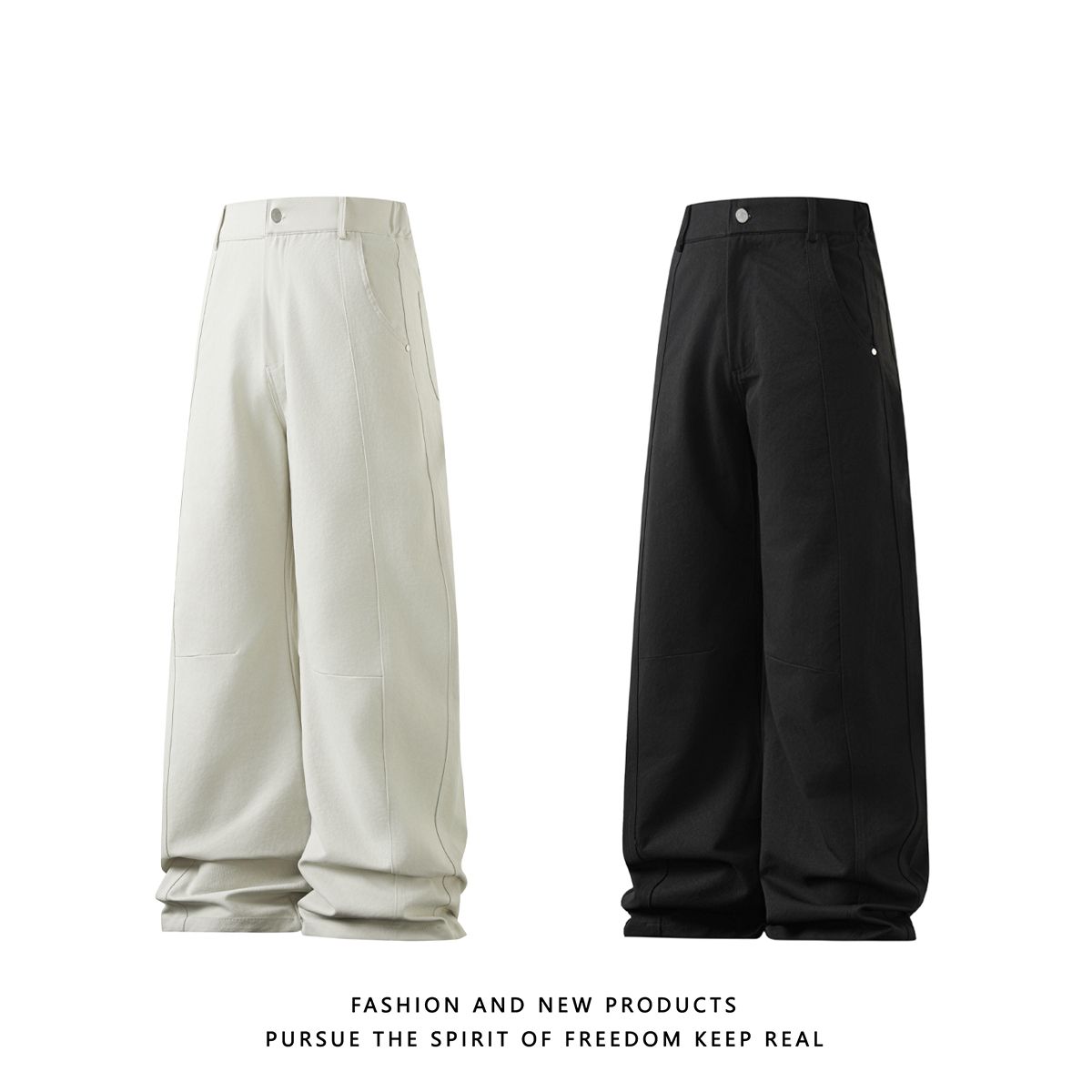 국경 간 조수 브랜드 패션 남성 폭발 모통이 칼 바지 기능 워크웨어 팬츠 항구 바람 운동 바지 루즈핏 스트레이트 캐주얼 바지