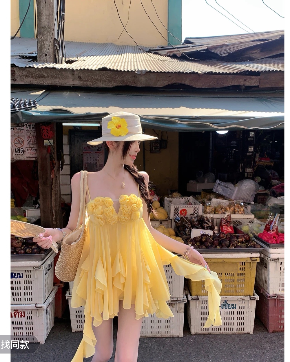 백조 er 섬 goddess 슬립 미니 스커트 행침 목 슬림해 보이는 품격 여름 드레스