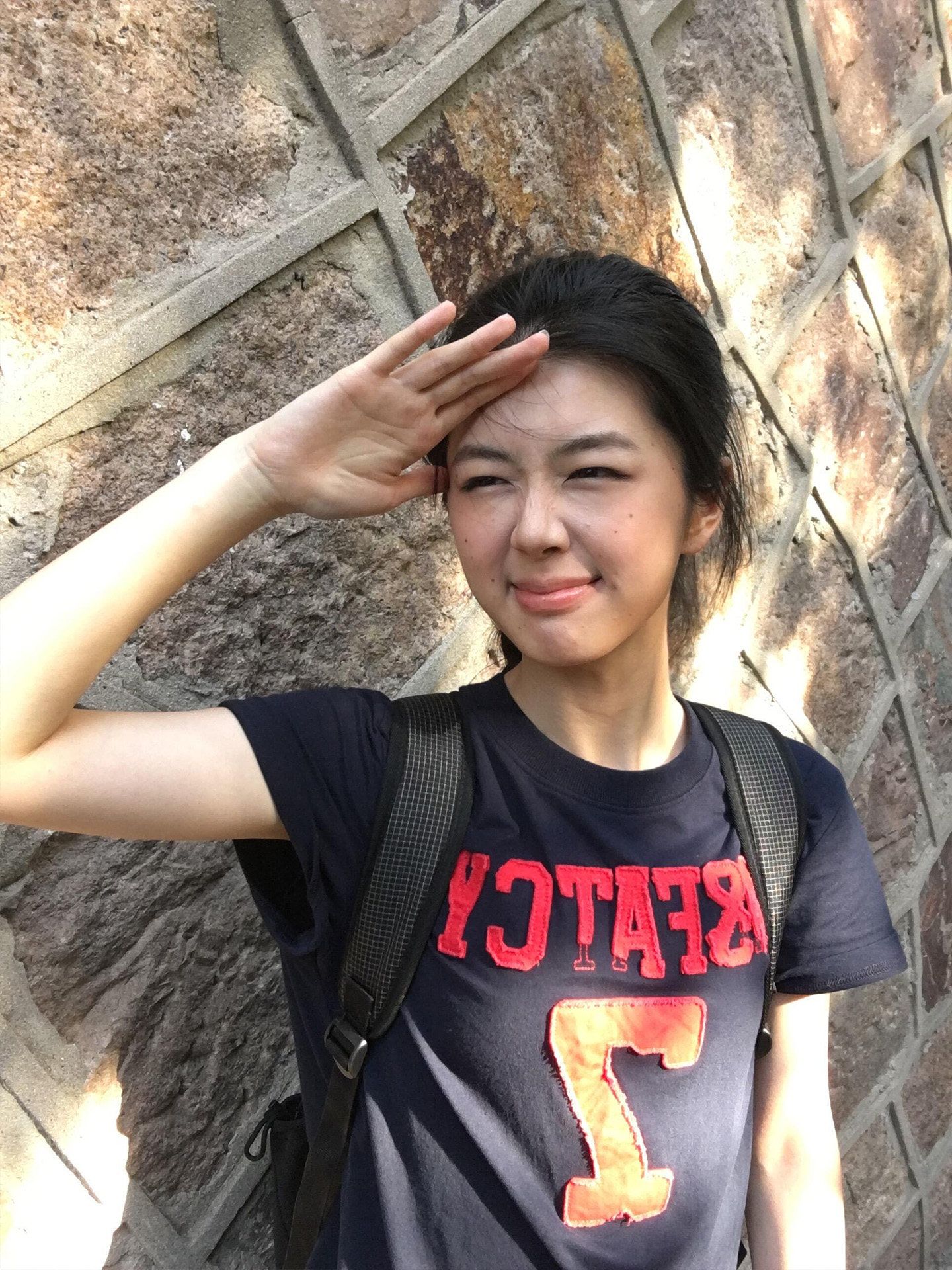 아메리칸 레트로 알파벳 반팔 티셔츠 여성