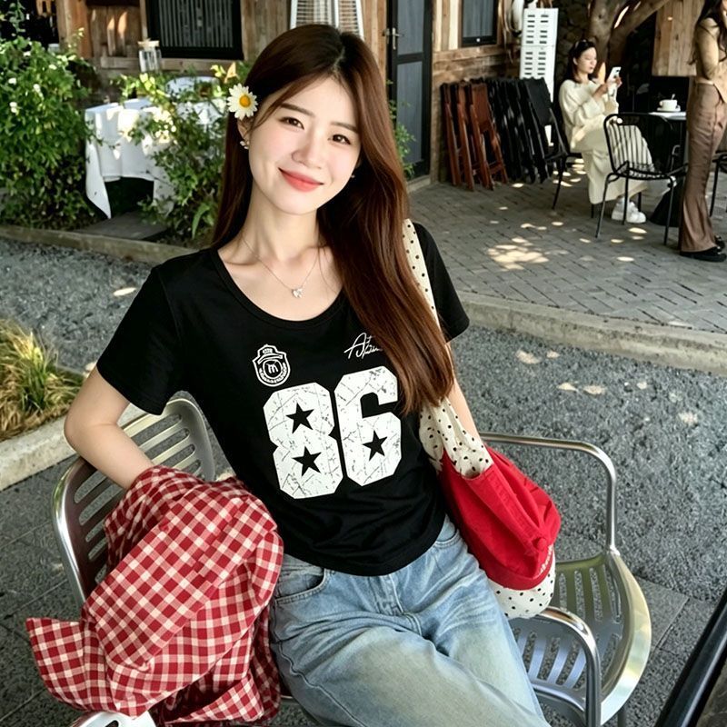 406 정가 u 칼라 프린트 반팔