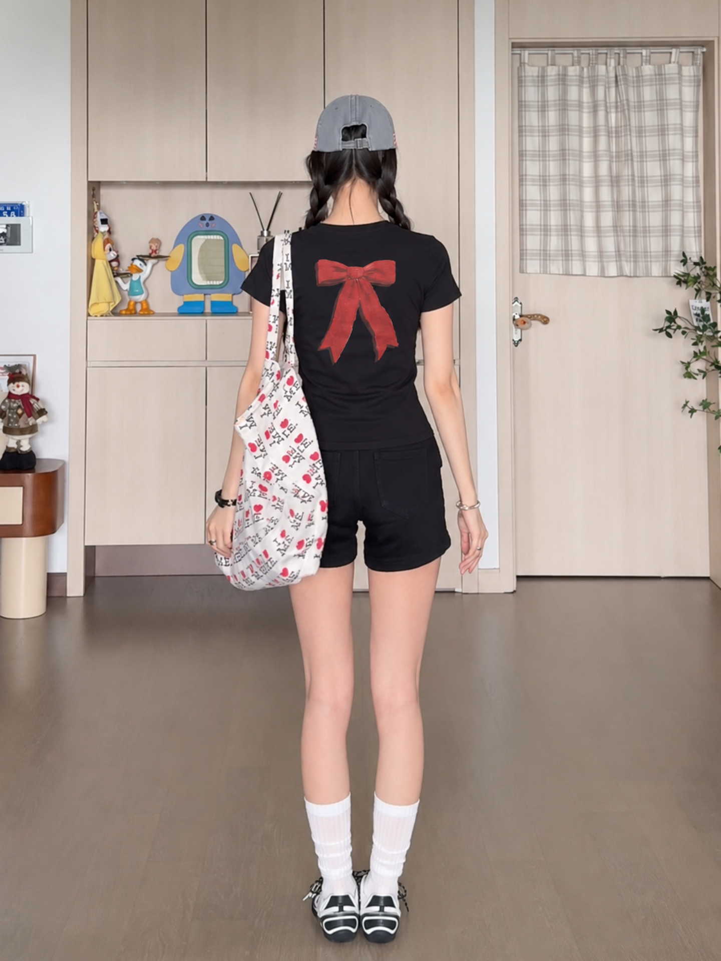 높은 품질 순면 220 그램 40 차가운 미끄러짐 음식 털 92 면 8 암모니아 Lun 몸매 가꾸기 허리 수축 당겨서 칼라 반팔 티셔츠 여성