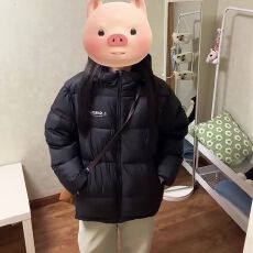 批发连帽棉衣女2026年冬季新款<b class='q'>时尚</b>百搭防寒保暖宽松显瘦外套男女