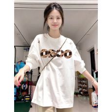 批发原版做法纯棉200克21支食毛+手感印花宽松打底手袖束口<b class='q'>长袖</b><b class='q'>T</b><b class='q'>恤</b>女