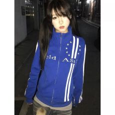 批发纯棉华棉复合牛奶丝330克薄款后包领立领外套卫衣<b class='q'>男</b>女