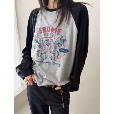 批发高质量<b class='q'>长袖</b>拼色印花220克纯棉精梳紧密+防伪扣】新款宽松<b class='q'>长袖</b><b class='q'>T</b><b class='q'>恤</b>