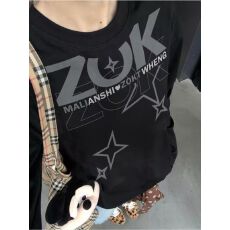 批发高品质21支纯棉220克（精梳紧密）】春秋季新款<b class='q'>长袖</b><b class='q'>T</b><b class='q'>恤</b>女印花上衣